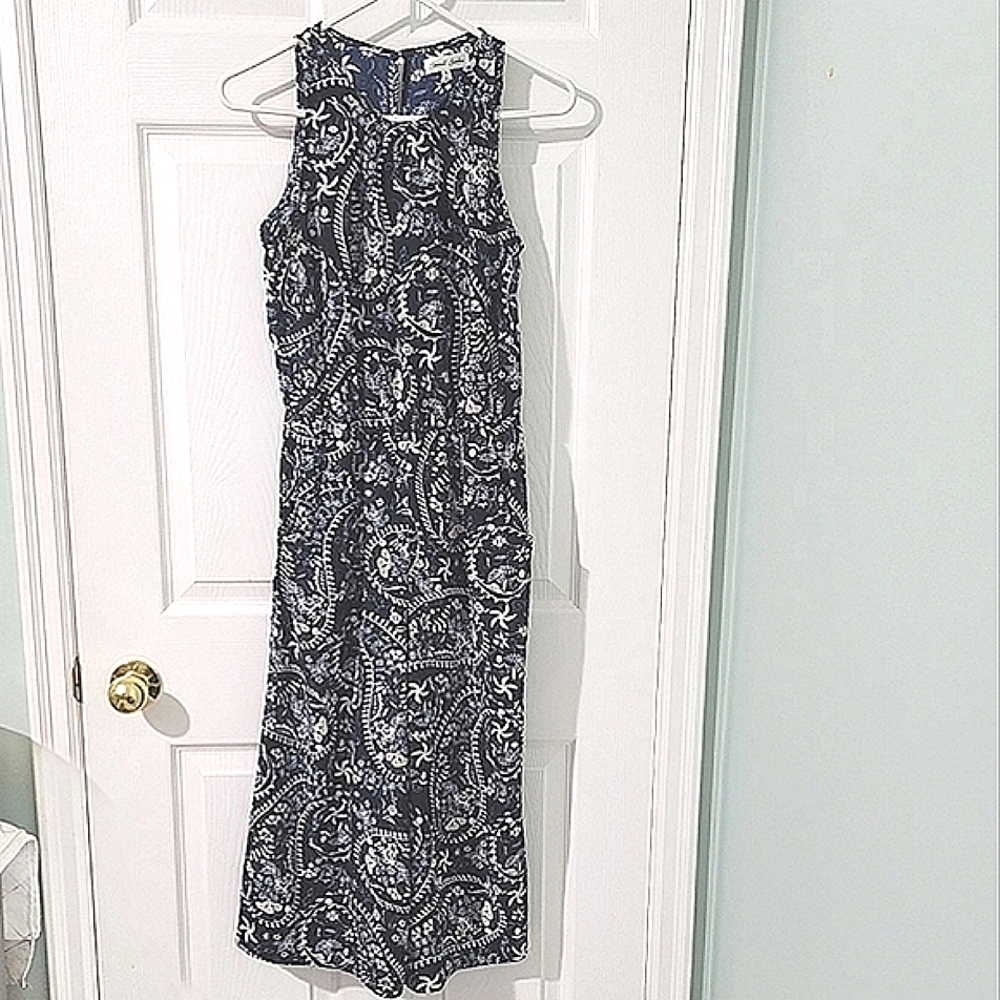 Emerald Sundae Women's Floral Wide Leg Jumpsuit Size S